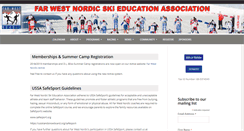 Desktop Screenshot of farwestnordic.org