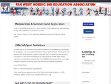 Tablet Screenshot of farwestnordic.org